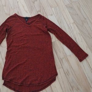 Long top with high side slits